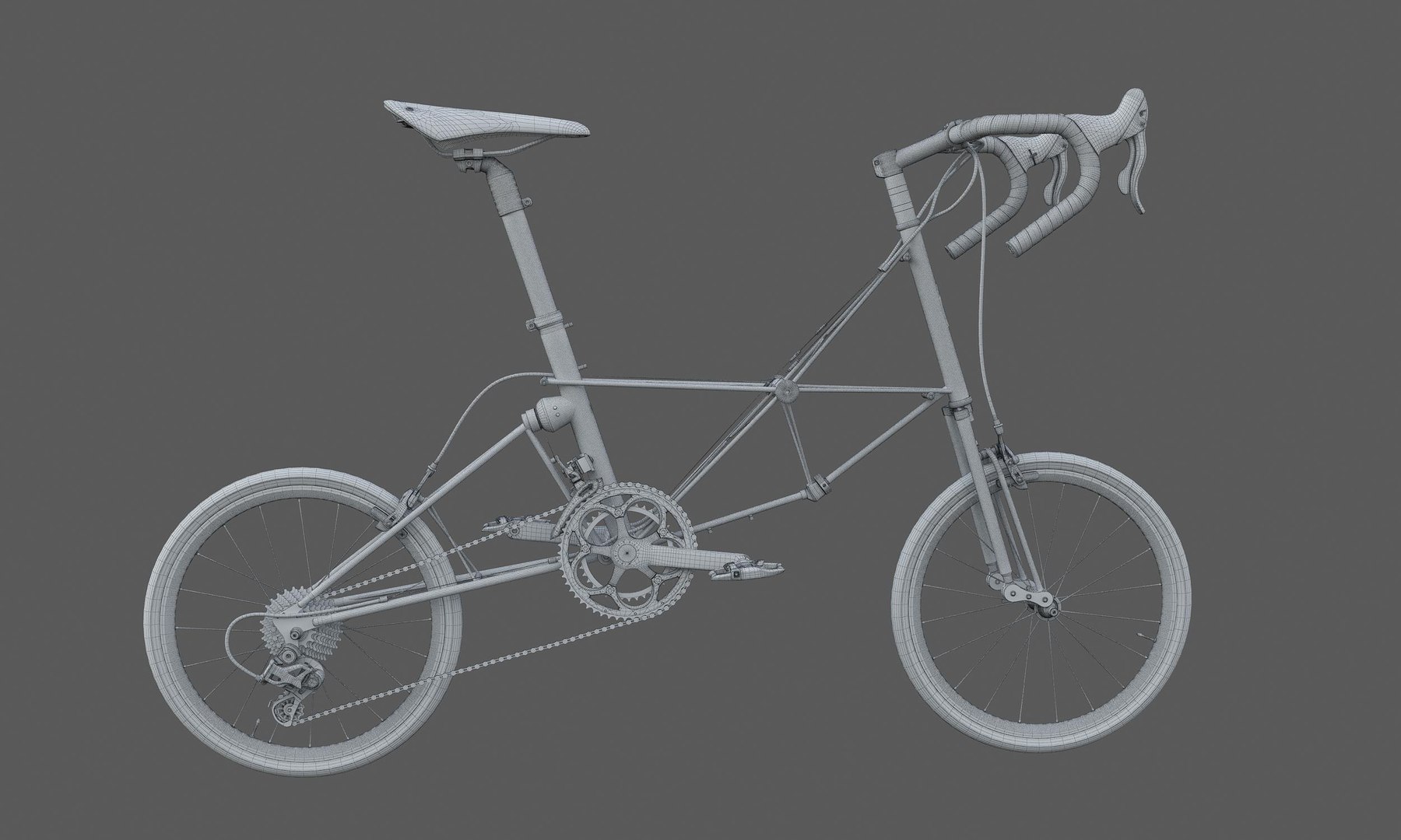 3D Alex Moulton Am20 Model - TurboSquid 1196089