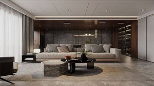 Living Kitchen 12 - Maiholuxury - MAX FBX OBJ SKP DAE Simlab Blender