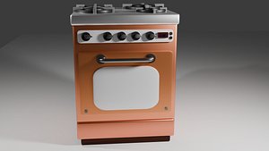 3D stove model