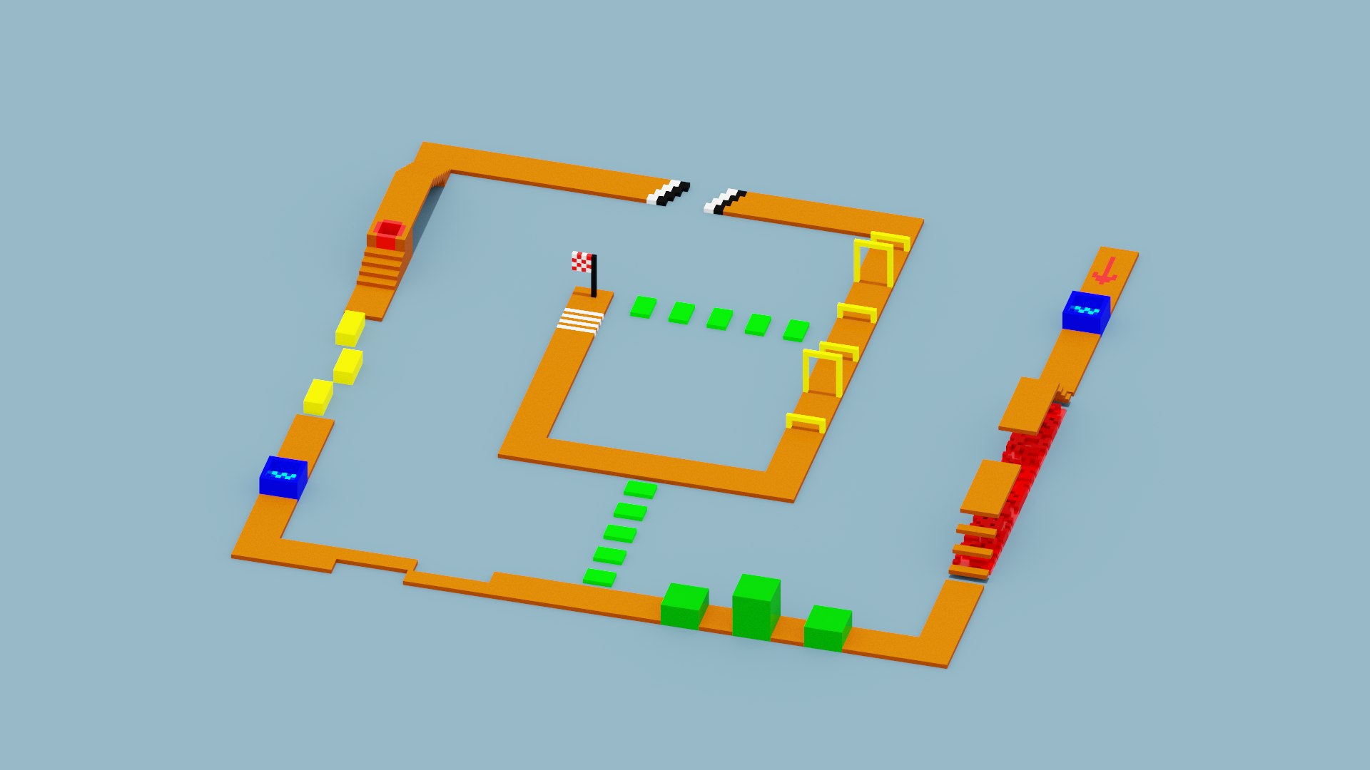 3D Model Isometric Game Ready - TurboSquid 2185037