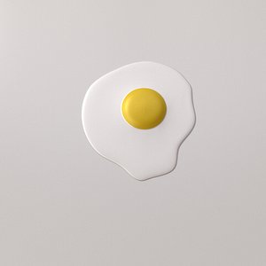 fried egg model