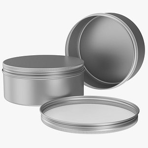 150ml aluminium jar model