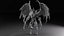 Bezimienny Demon, postać z gry Dark Fantasy Rigged High Poly, gotowa do gry