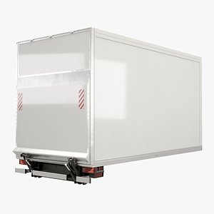 Tail Lift Box Van Struxture