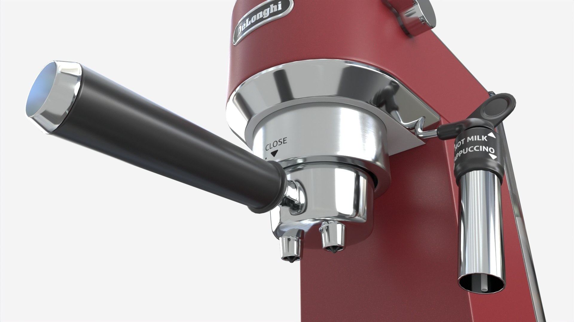 Manual Espresso Maker Delonghi EC685R Red 3D - TurboSquid 1969815