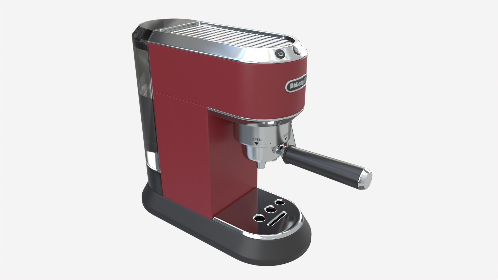 Manual Espresso Maker Delonghi EC685R Red 3D - TurboSquid 1969815