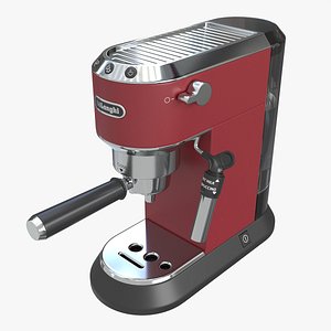 Manual espresso maker Delonghi EC685R Red 3D