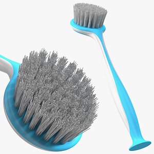 3D model dish brush