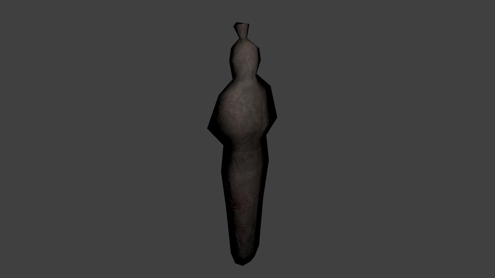 3D Pocong LowPoly - TurboSquid 2096595