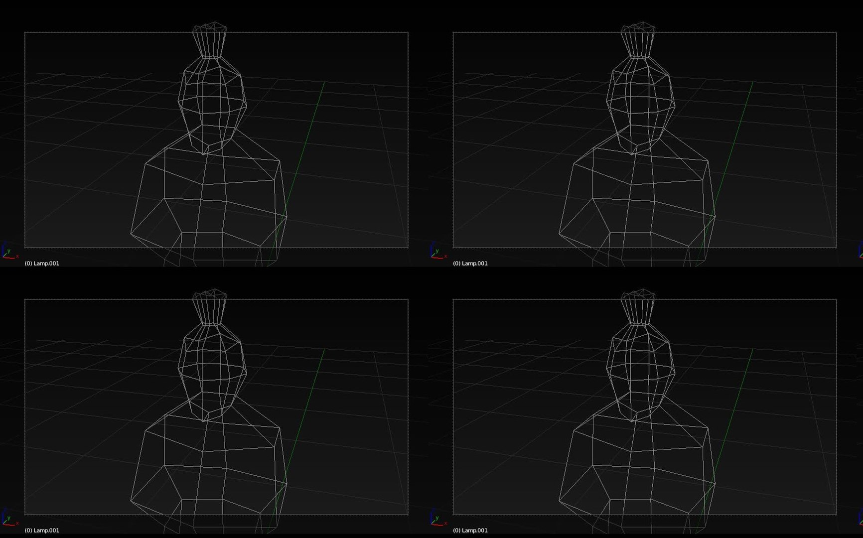 3D Pocong LowPoly - TurboSquid 2096595