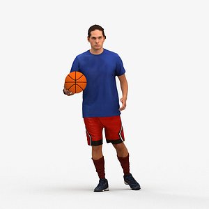 00496Mateo004 - Adult Caucasian male exercising in athletic wear for sports visualization