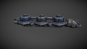 3D 191CargoShipType3 model