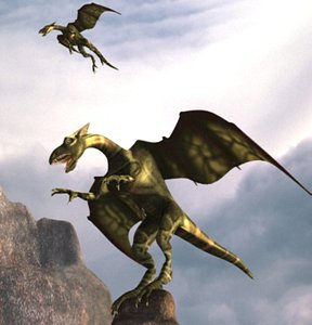 Free Winged Dragon Gargol