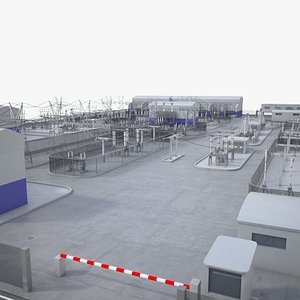 3D electrical substation