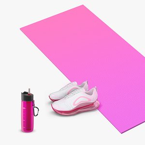 Pink Sport Equipment Collection model