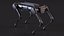 Dirty Robot Dog Aliengo Rigged for Cinema 4D