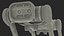 Dirty Robot Dog Aliengo Rigged for Cinema 4D