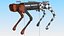 Dirty Robot Dog Aliengo Rigged for Cinema 4D