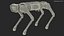 Dirty Robot Dog Aliengo Rigged for Cinema 4D