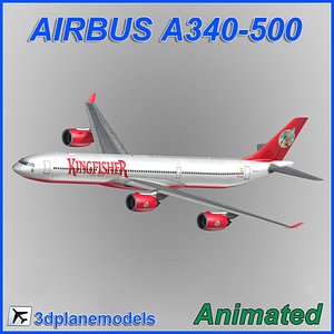 Airbus A340-500 Kingfisher Airlines