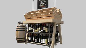 3D wine rack20221105 model