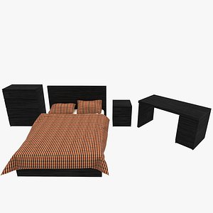 bed desk 3ds