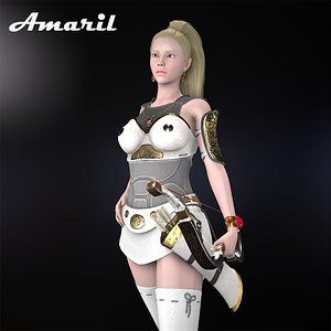 3D Elf Amaril