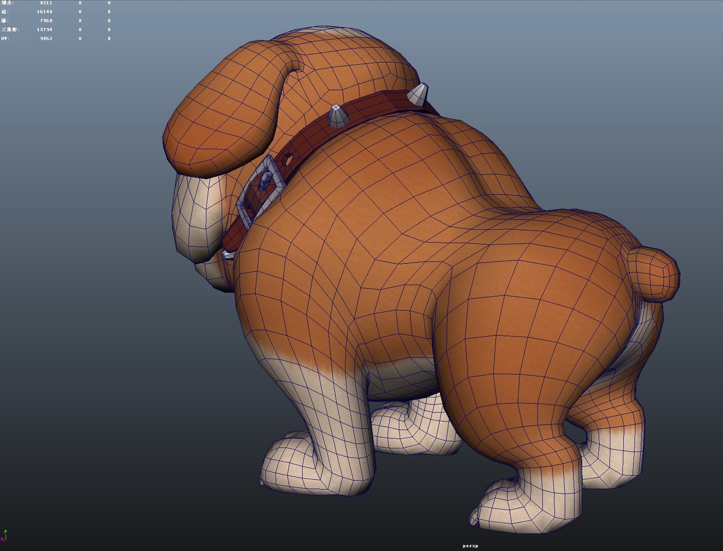 dog cartoon 3D model https://p.turbosquid.com/ts-thumb/nu/DD0AyE/XNWLFLJg/wire11/jpg/1582553484/1920x1080/fit_q87/c1a7aa6b1c525c52d6b4e789c68902a714cbc8bf/wire11.jpg