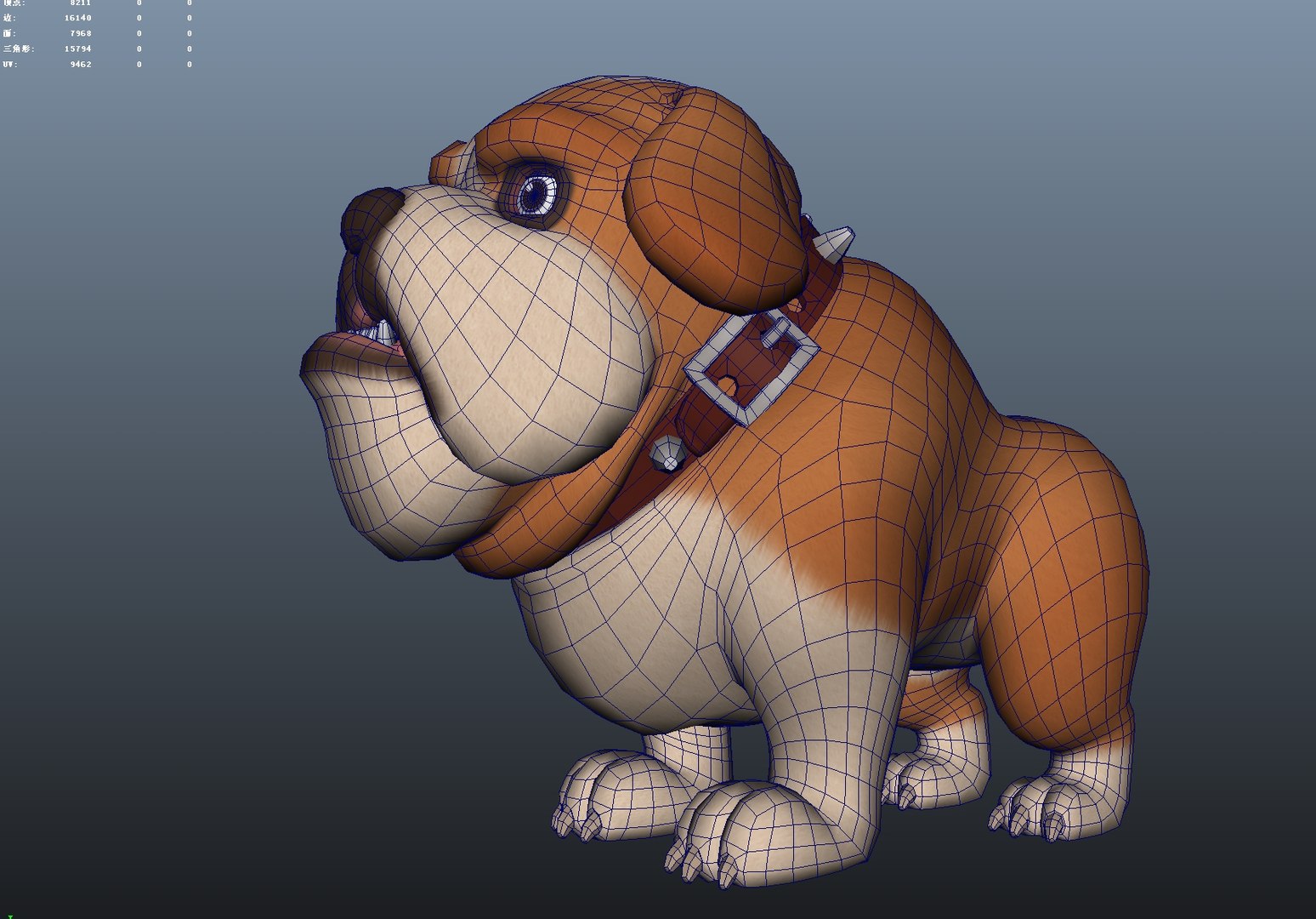 dog cartoon 3D model https://p.turbosquid.com/ts-thumb/nu/DD0AyE/oPS1Zqii/wire1/jpg/1582553473/1920x1080/fit_q87/82e538877ba96d69a7a6bda353ddf3cdf0b6dca3/wire1.jpg