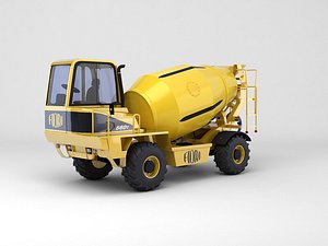 off-road concrete mixer max