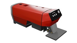 3D model Massey Ferguson Tractor Front Body