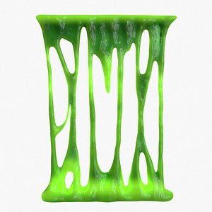 Green Slime v6 3D model