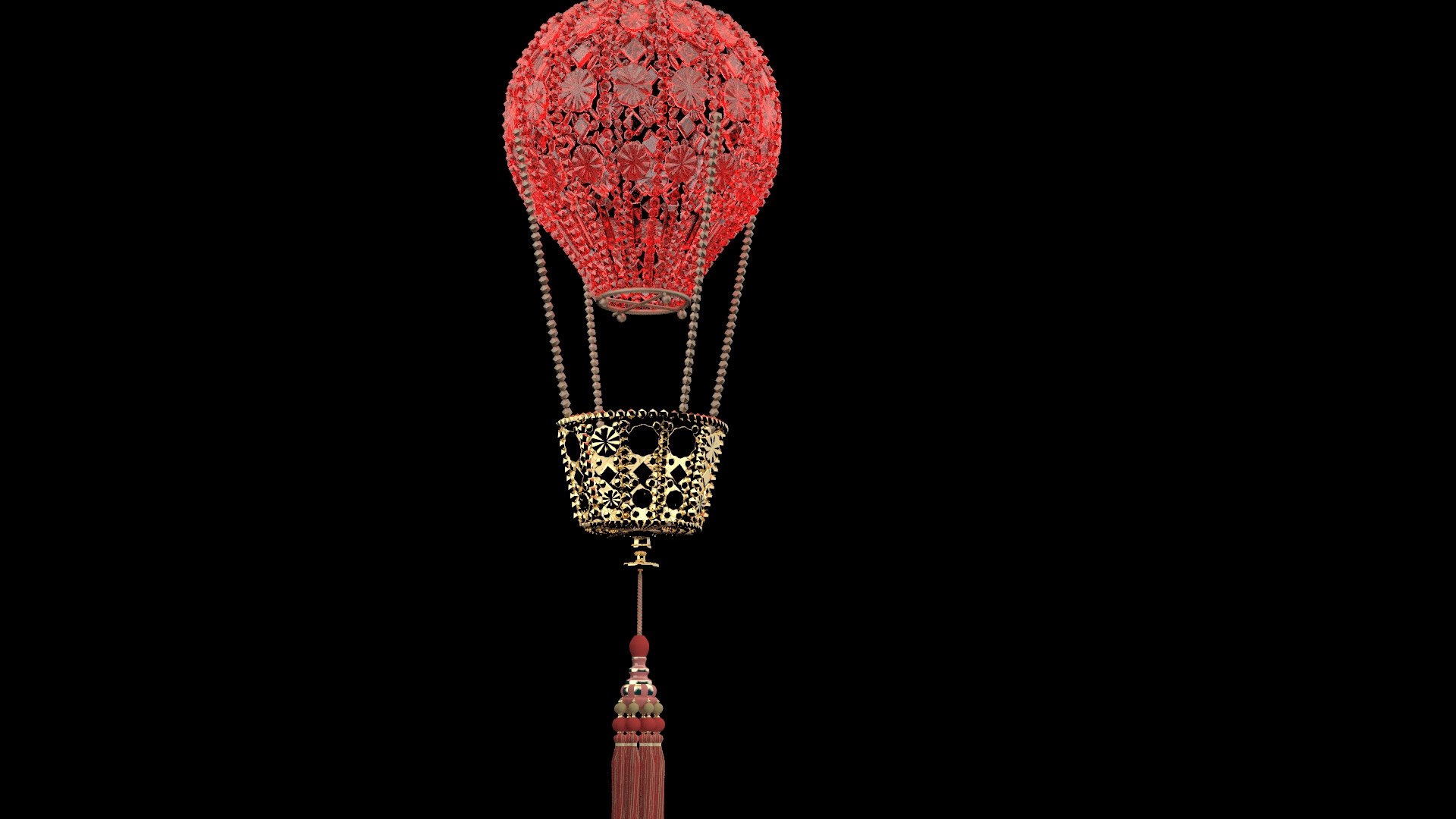 3D Chinese Red Lantern TurboSquid 2153236