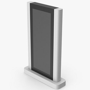 3D Advertising Billboard model