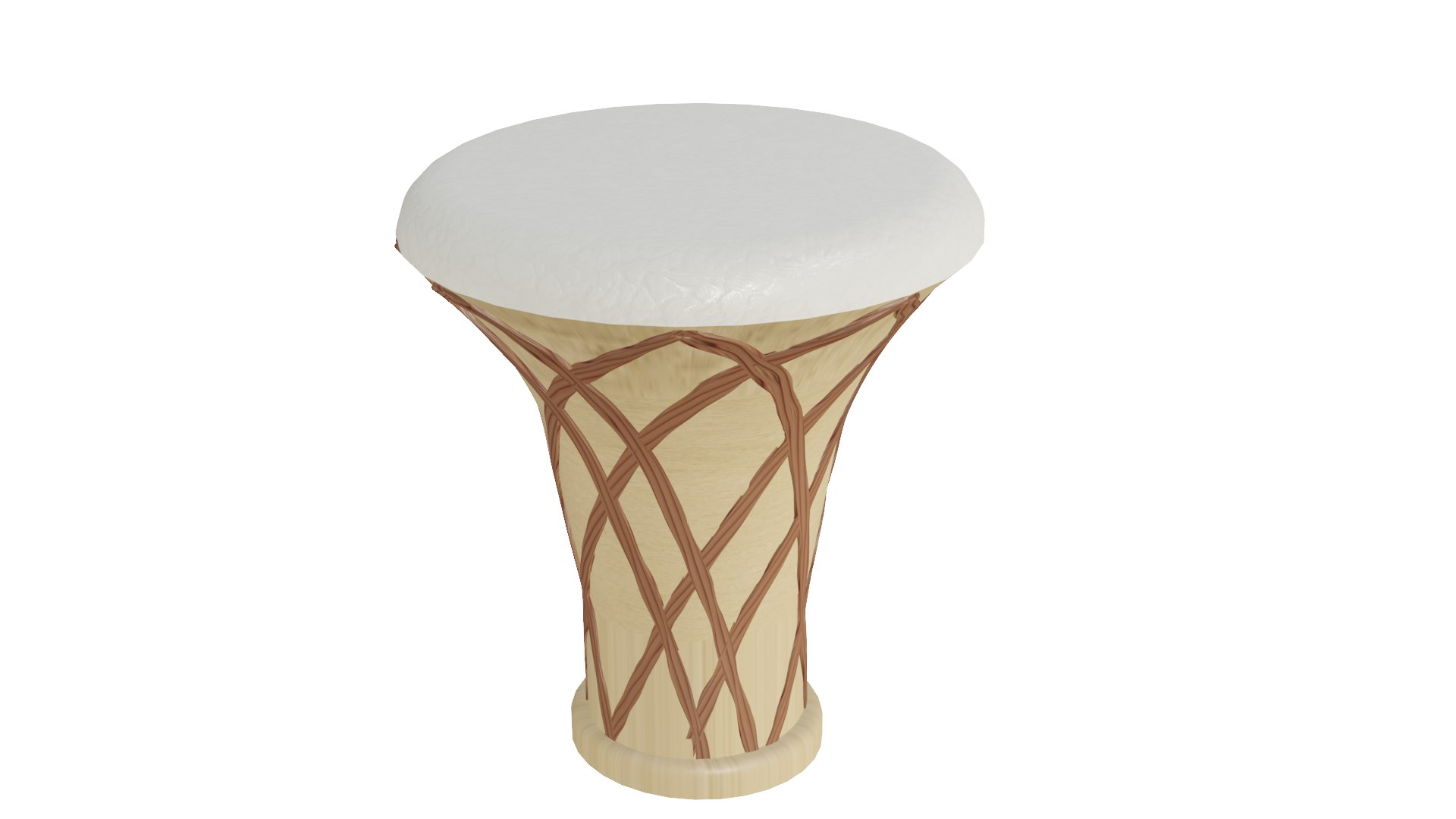 3D bongo drum model - TurboSquid 1900757