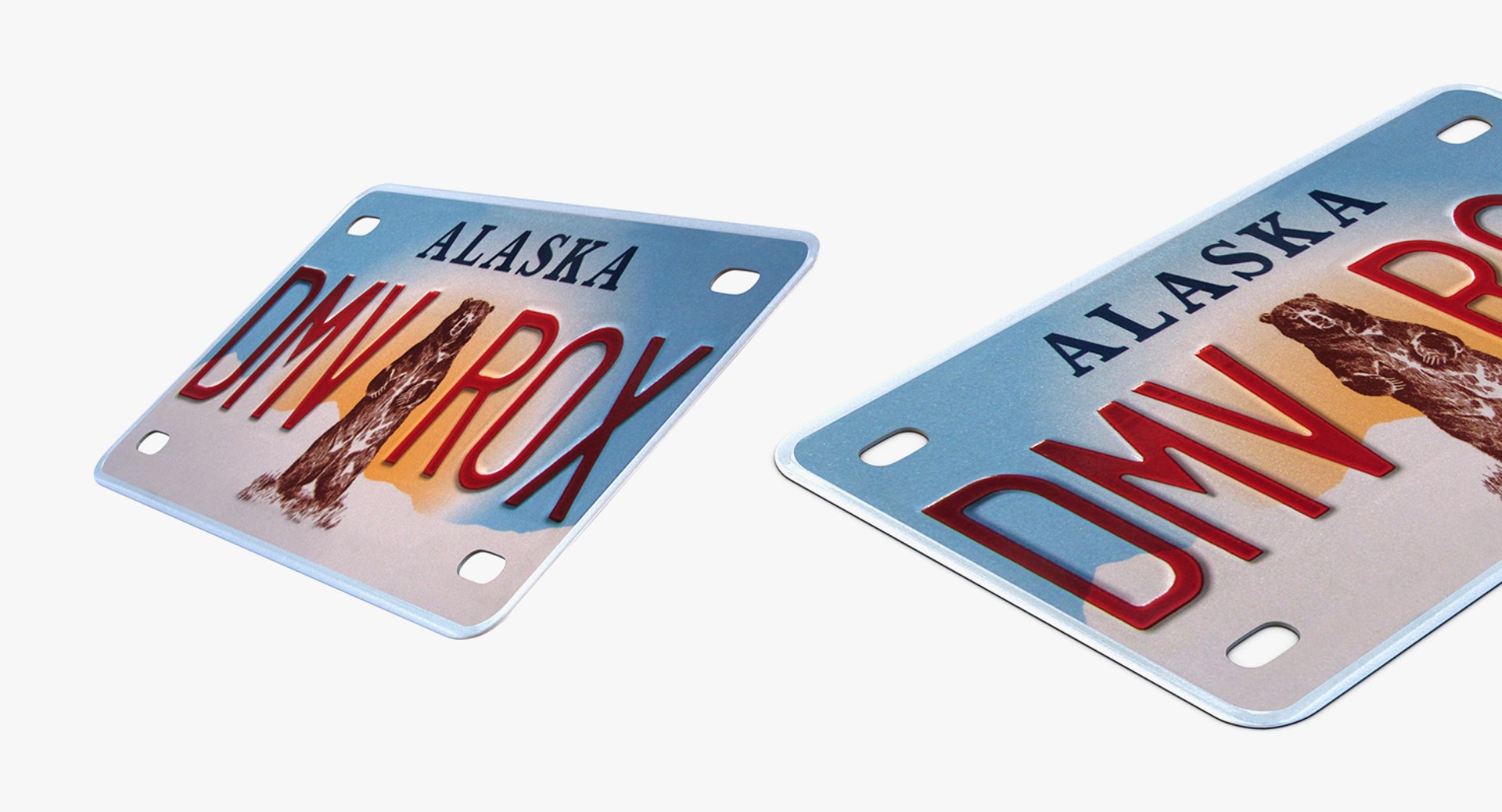 3D License Plate - TurboSquid 1487800