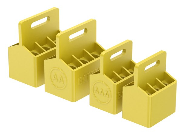 3D 3D Printable Battery Holder model - TurboSquid 1862345