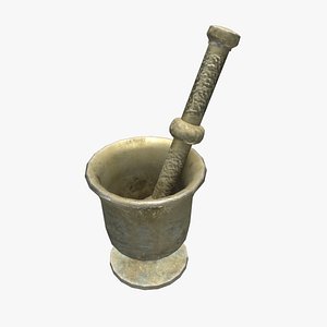 Medieval Mortar 3D