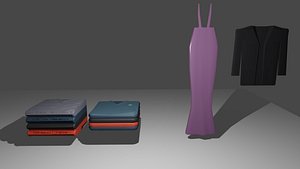 Clothes All Set 3D model