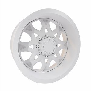 Vehicle Alloy wheel 3d model 3D model