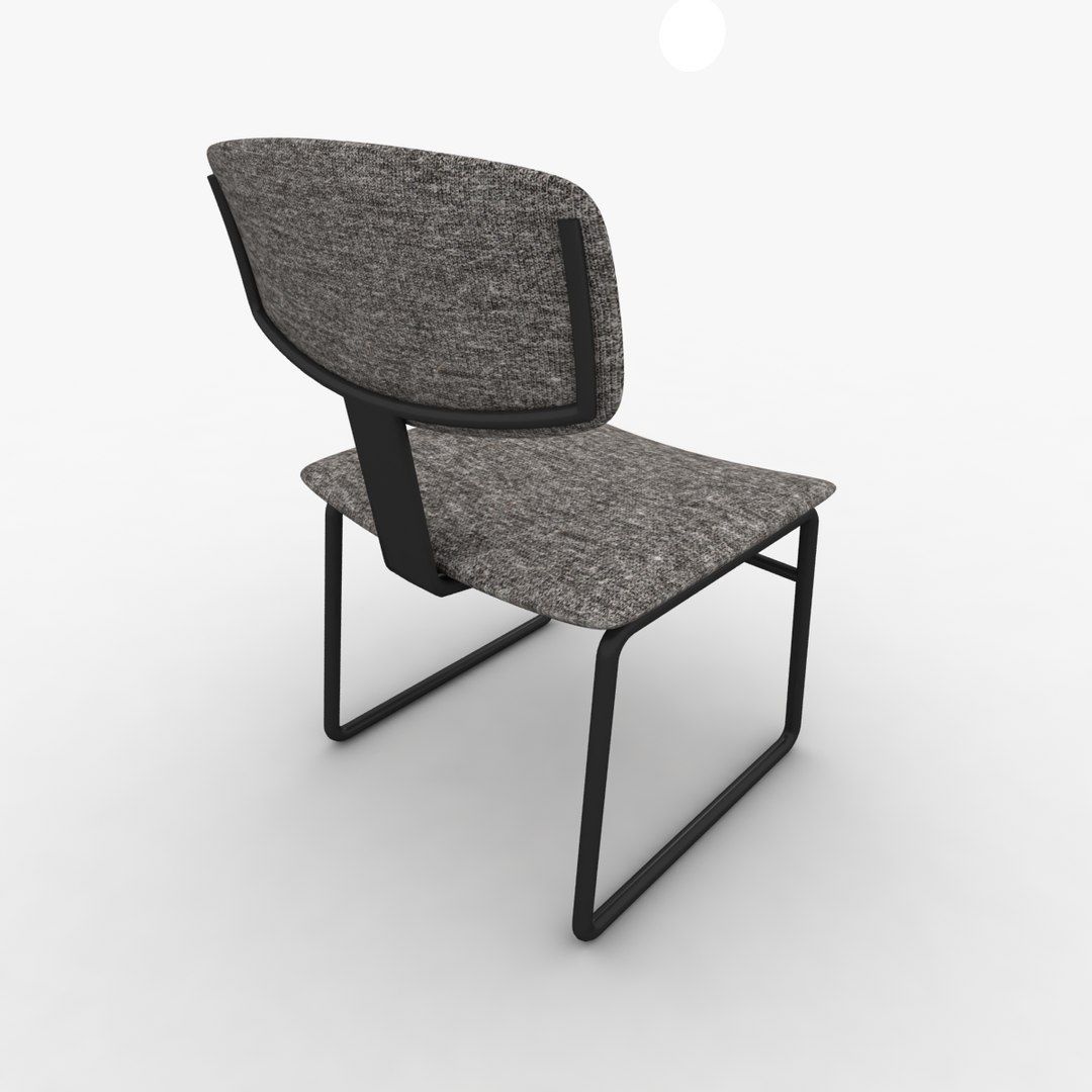 3D Visitor Chair - TurboSquid 1375131