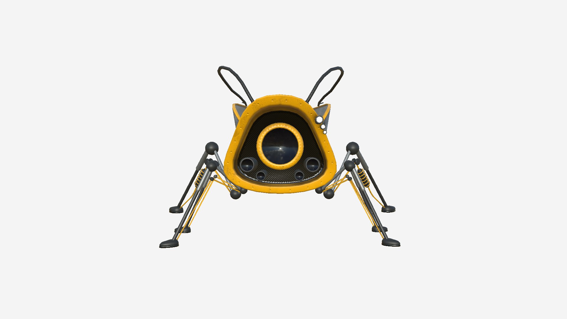 3D model Insect Robot F06 Yellow - SciFi Character Design https://p.turbosquid.com/ts-thumb/nu/pP7itq/qB/r64/png/1649171507/1920x1080/fit_q87/721d0d885e8aa57378a72c7fb039de97f9f8996c/r64.jpg