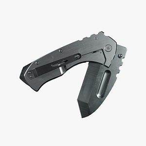 Tactical Folding Knife TFK01 3D