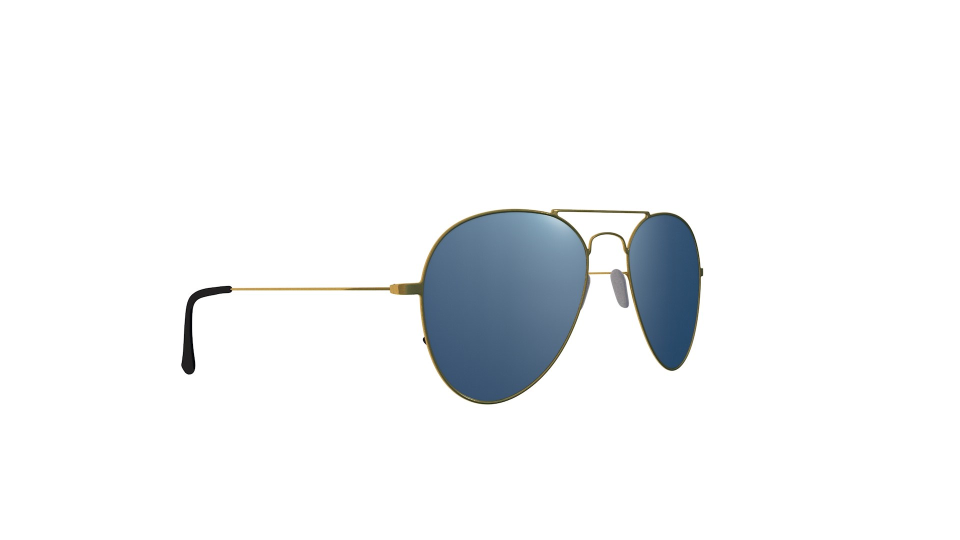 Aviator Classic Style Sunglasses 3D - TurboSquid 1746009
