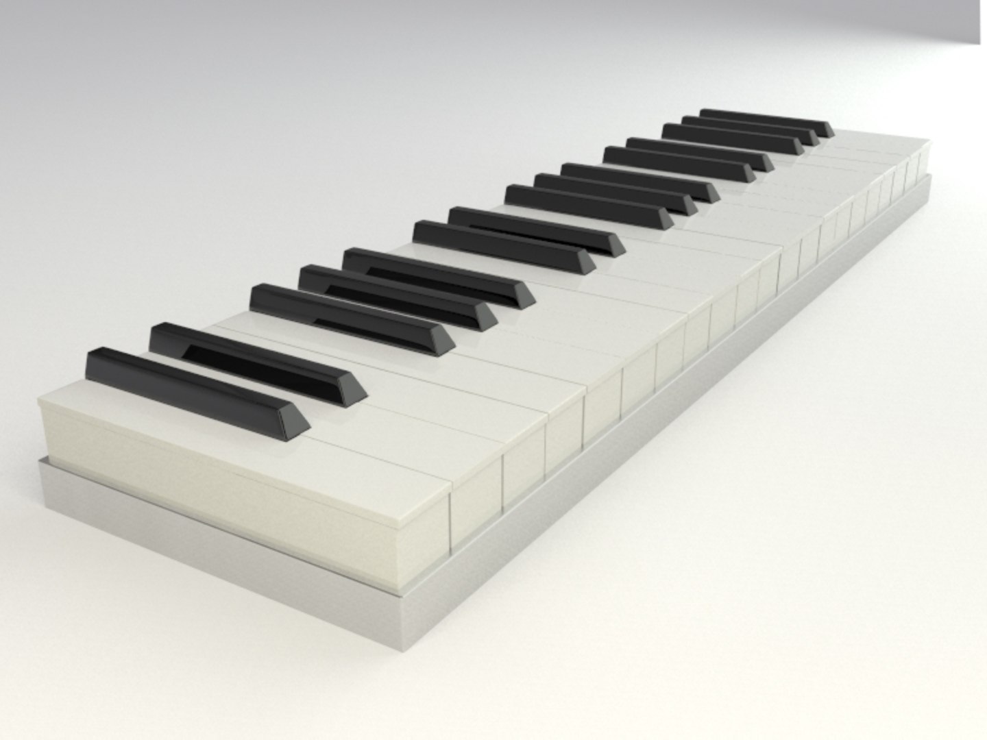 3d Keyboard Model