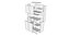 Coffee Station Storage Cabinet