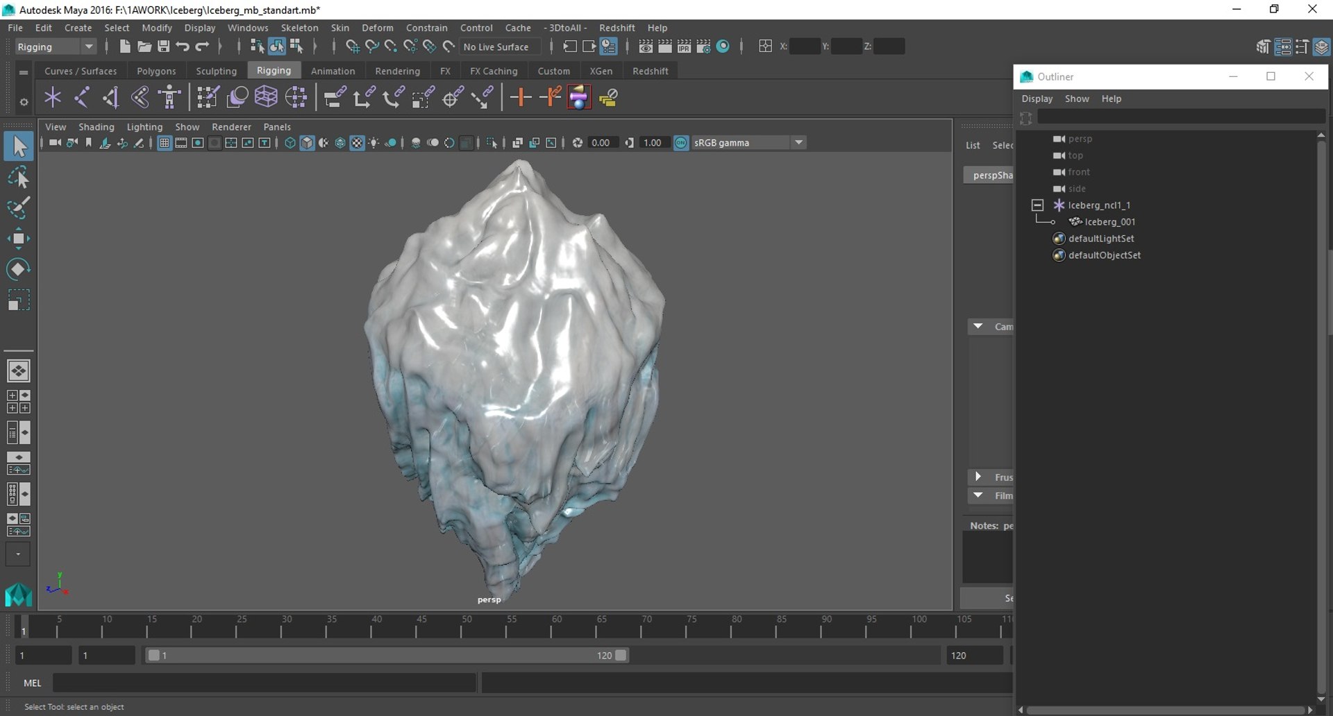 3D Iceberg Model - TurboSquid 2270155