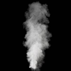 3D VDB Smoke Plume 2