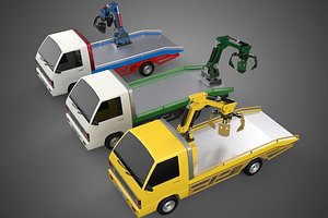 3D ARM THUMB CAR PICK UP TRUCK BUCKET LOADER CRANE GRABBER GRAPPLE