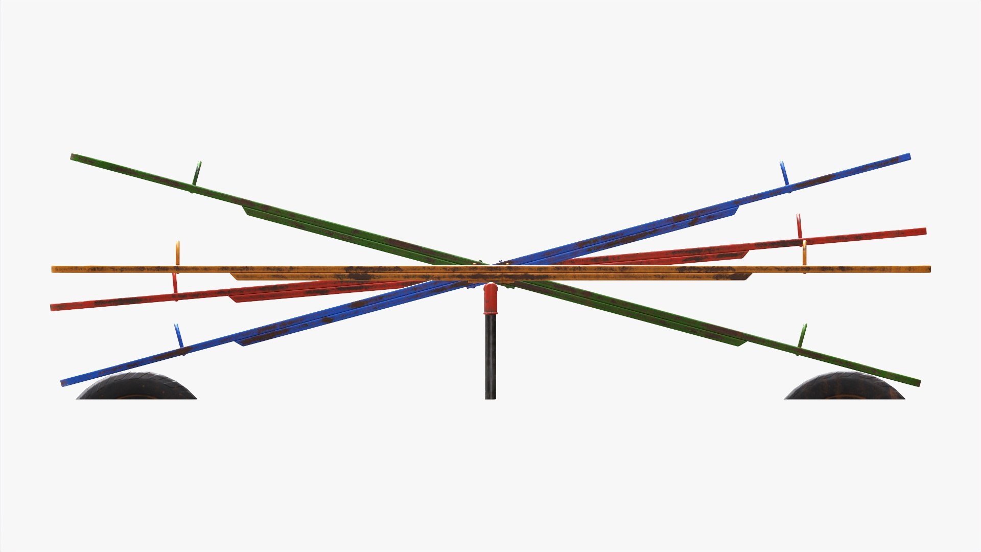 Teeter Totters 02 3D Model - TurboSquid 1861594